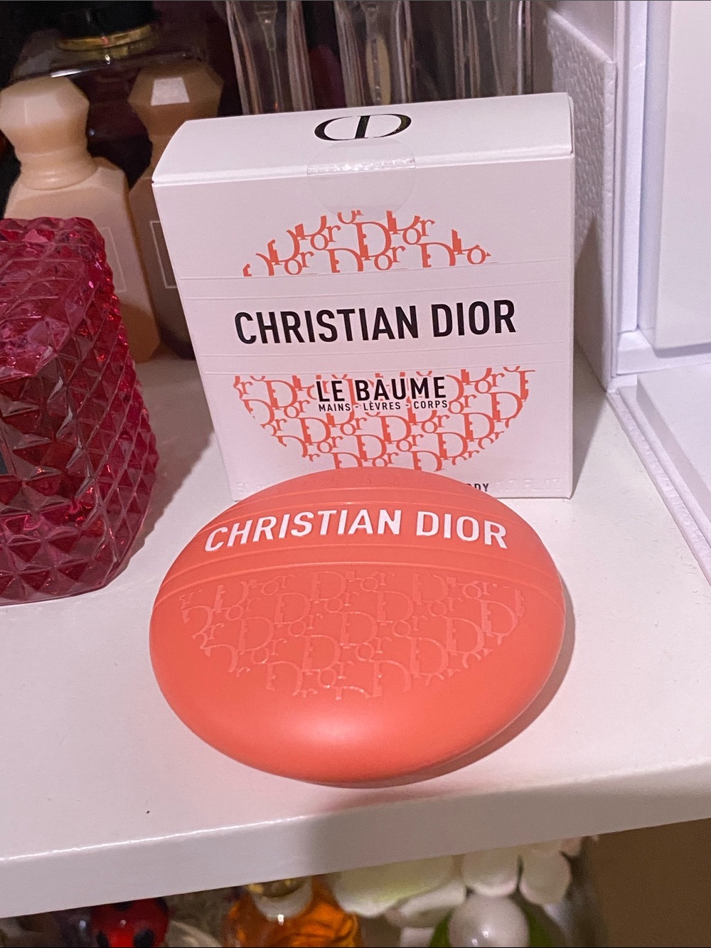 Dior Le Baume Hand, Lip & Body Balm — CORAL